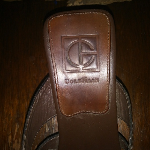 Cole Haan Slide On Brown - Picture 2 of 6